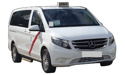Coche grande Mercedes Vito 8 plazas GoTaxiMadrid